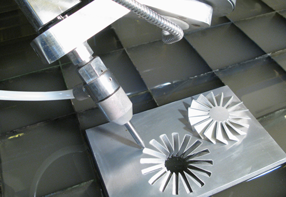 5-Axis Abrasive Waterjet Cutting